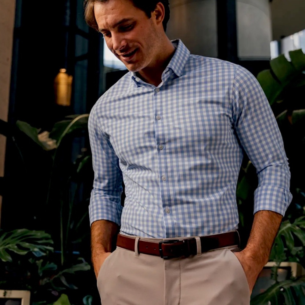 Mizzen+Main Leeward Collection shirt